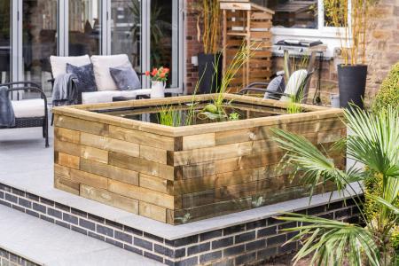 How to build a no dig pond with WoodBlocX