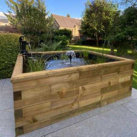 How to build a no dig pond with WoodBlocX