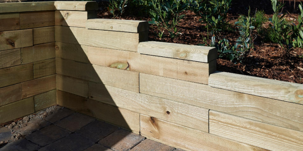What to use for a retaining wall