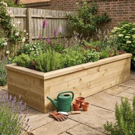 Most-popular WoodBlocX raised bed shapes