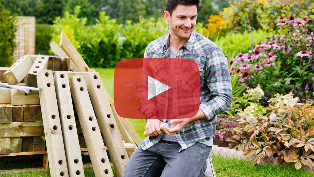 How to Build a WoodBlocX Raised Bed Planter