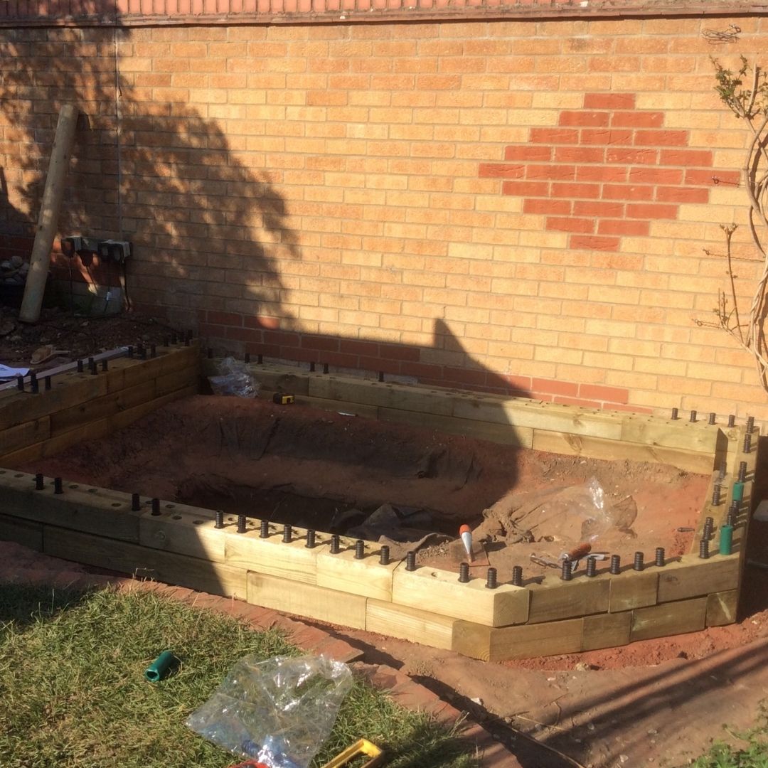 How to build a pond How to build a raised pond