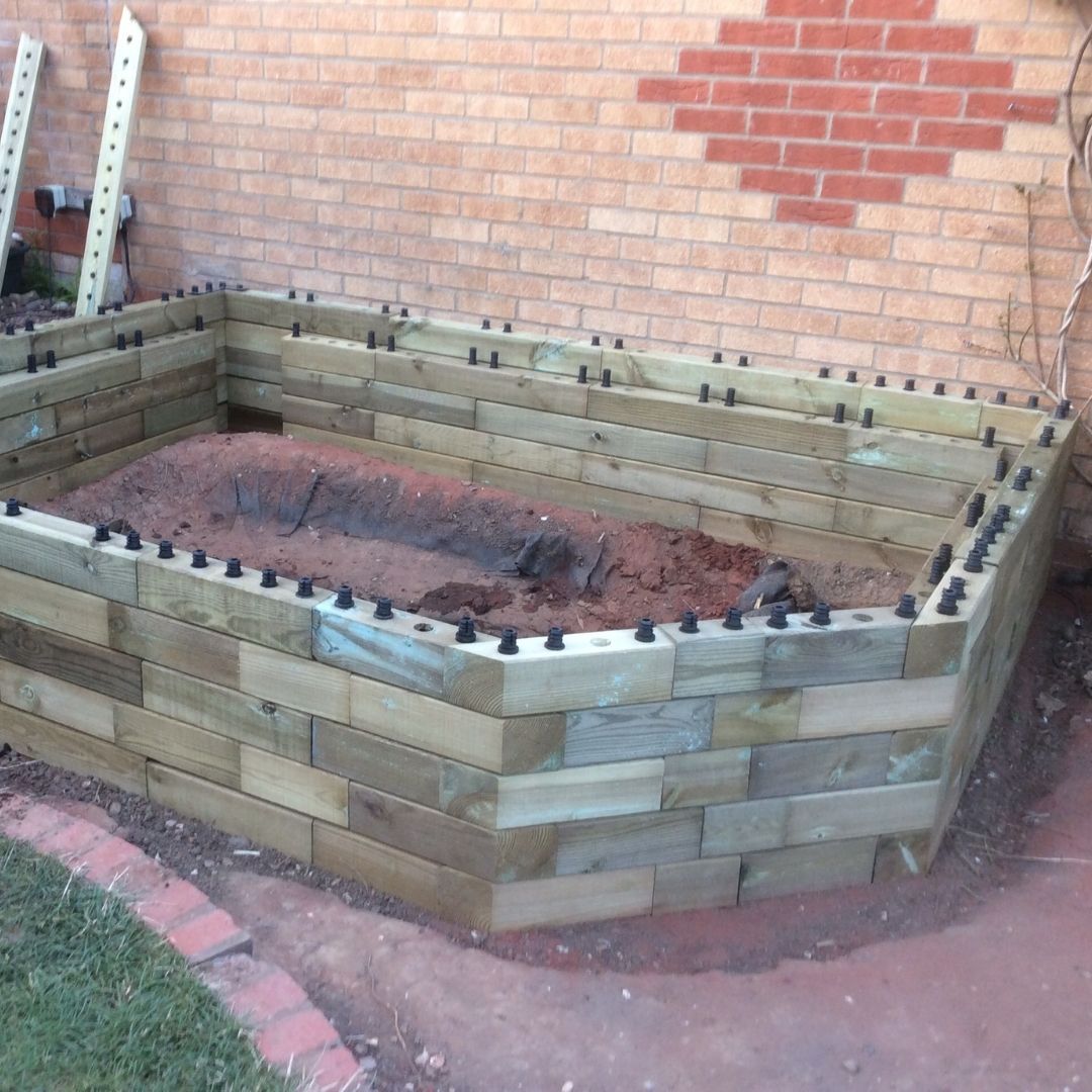 How to build a raised pond How to build a raised pond