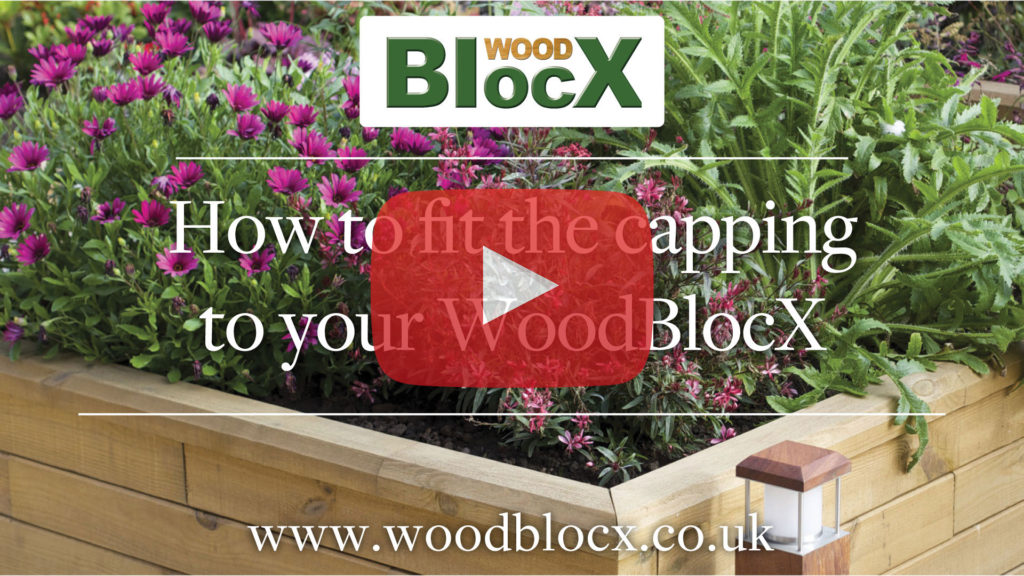 How to fit the capping to your WoodBlocX