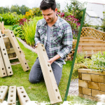 How to build a WoodBlocX raised bed