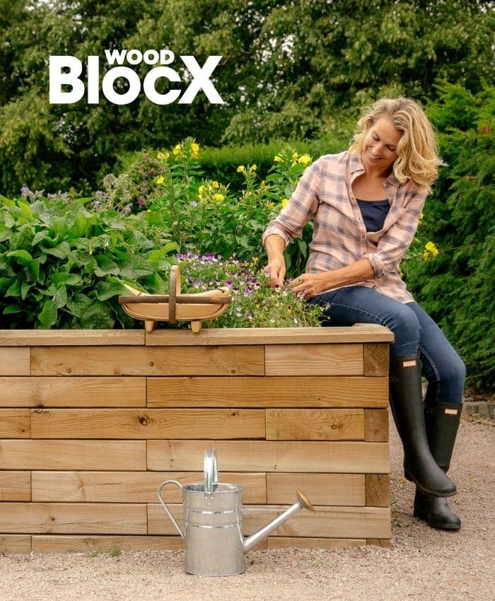 Woodblocx raised beds