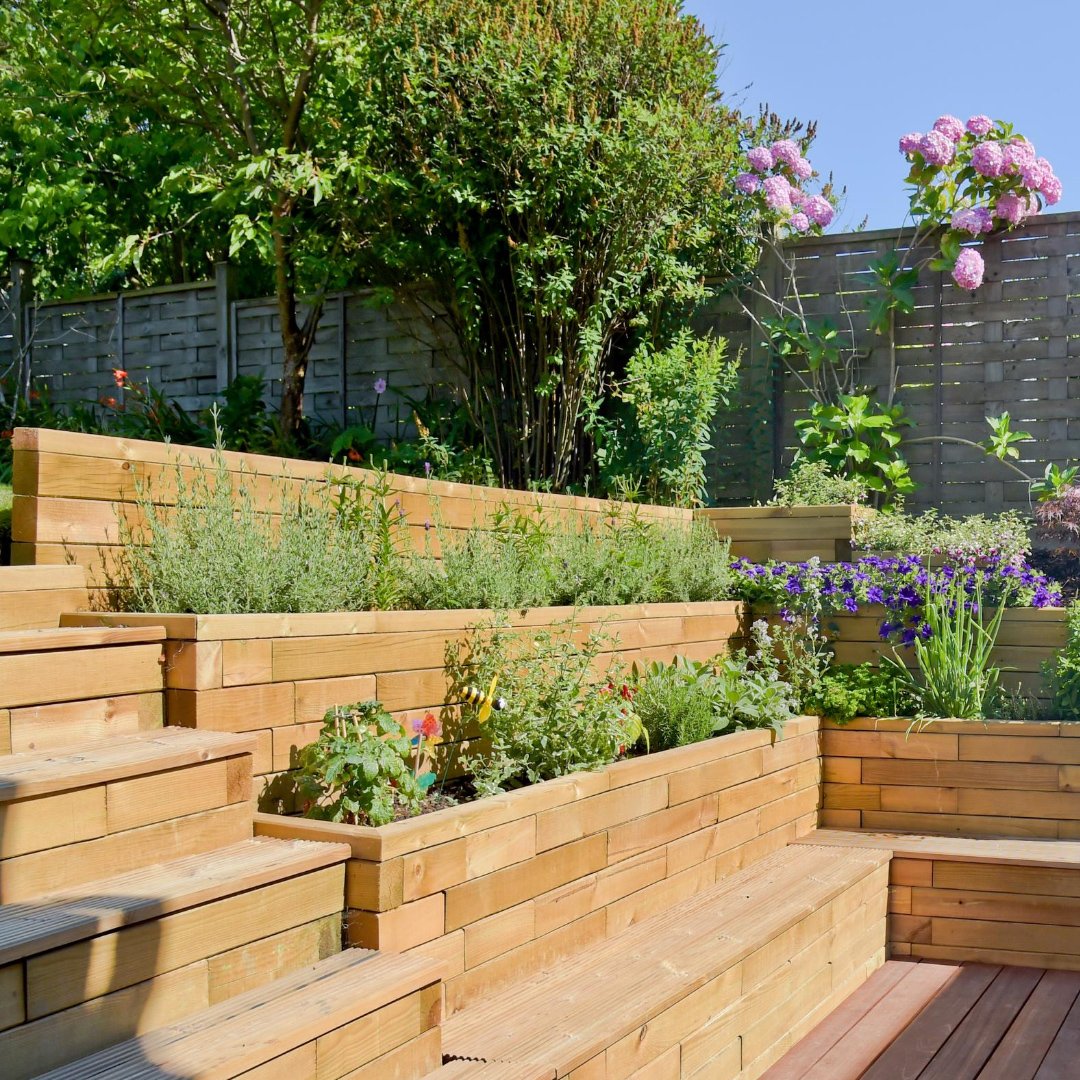 WoodBlocX retaining wall ideas