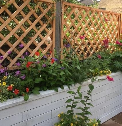 Tall raised beds - ideas for small gardens