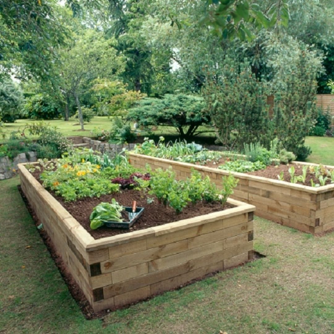 two meter raised bed