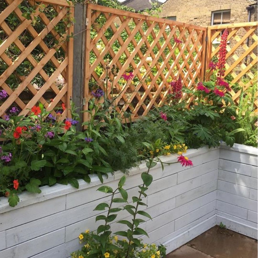 Tall planter box