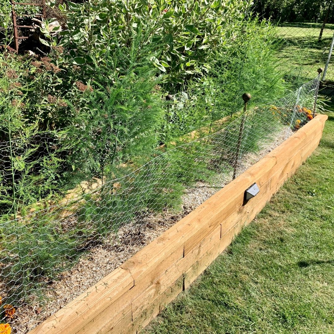 WoodBlocX raised bed
