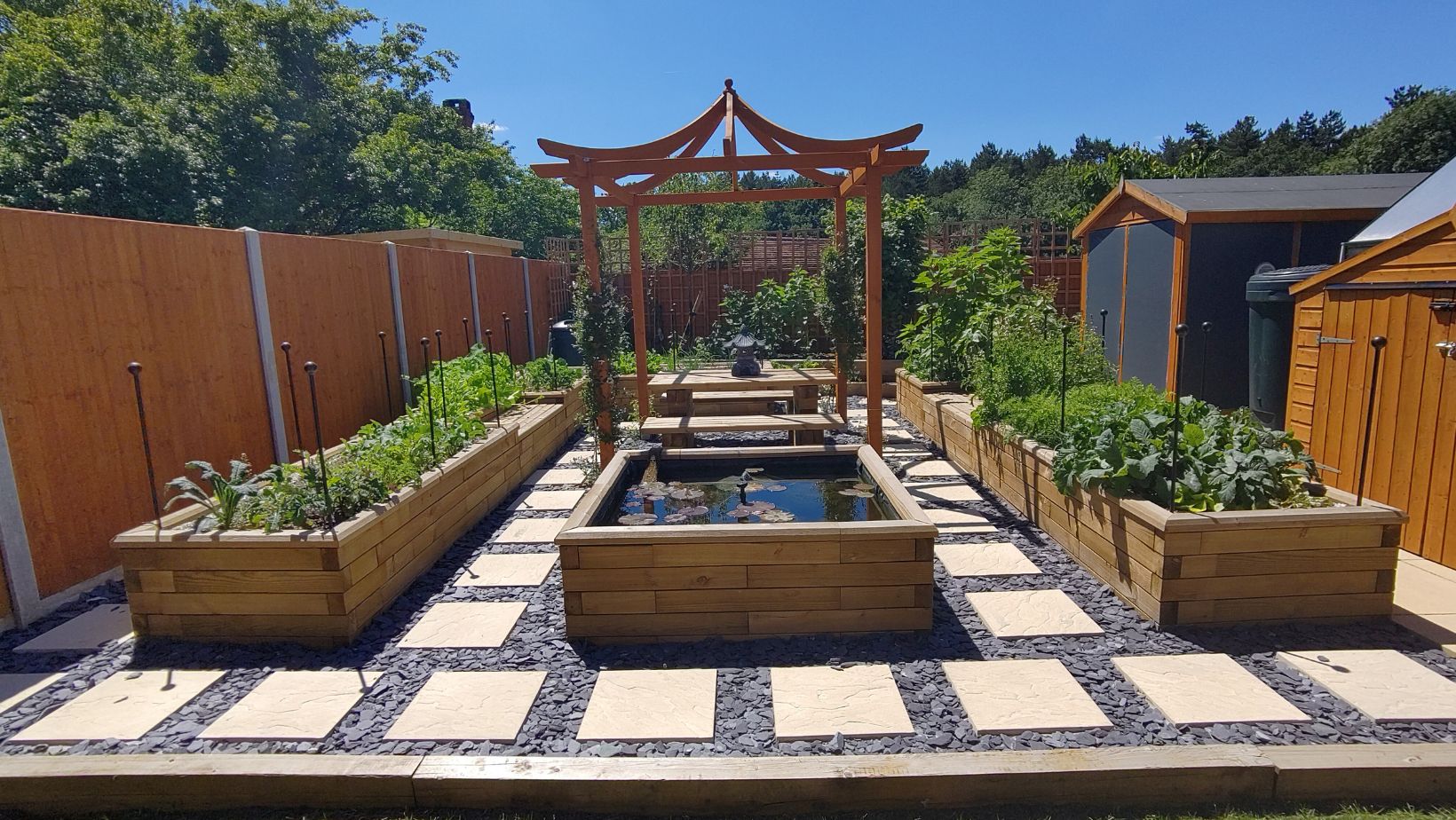 New build garden