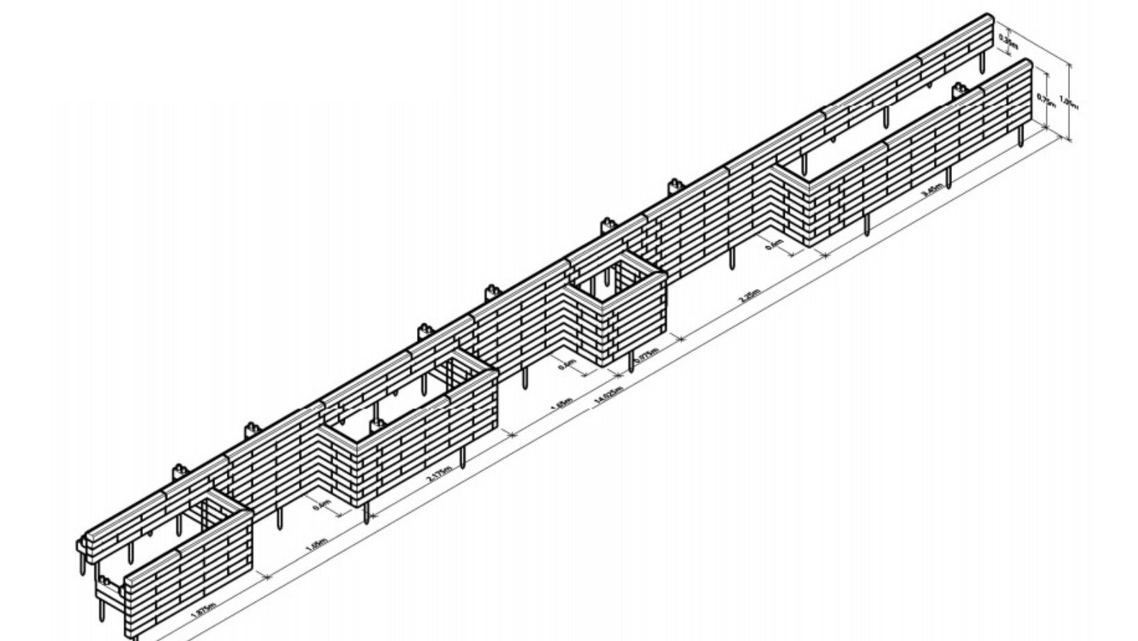 Retaining wall design