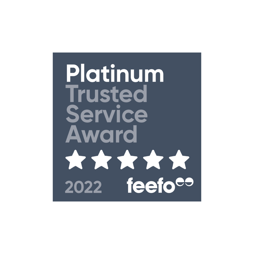 feefo Trusted Service Award 2022