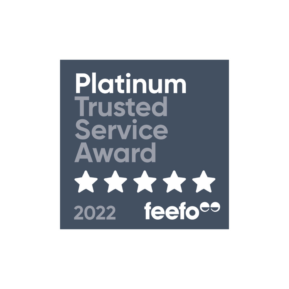 feefo Trusted Service Award 2022 feefo Trusted Service Award 2022