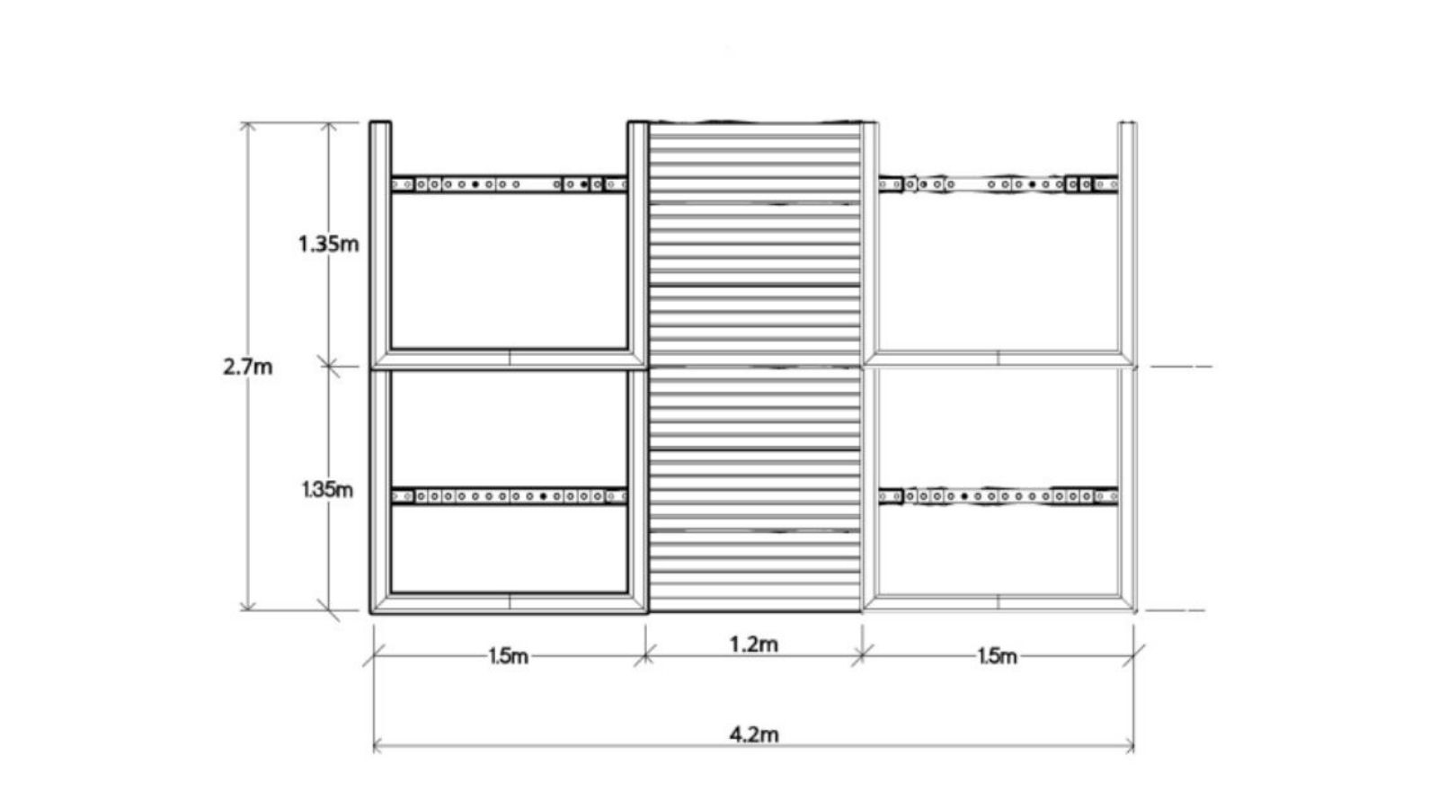 WoodBlocX retaining wall design