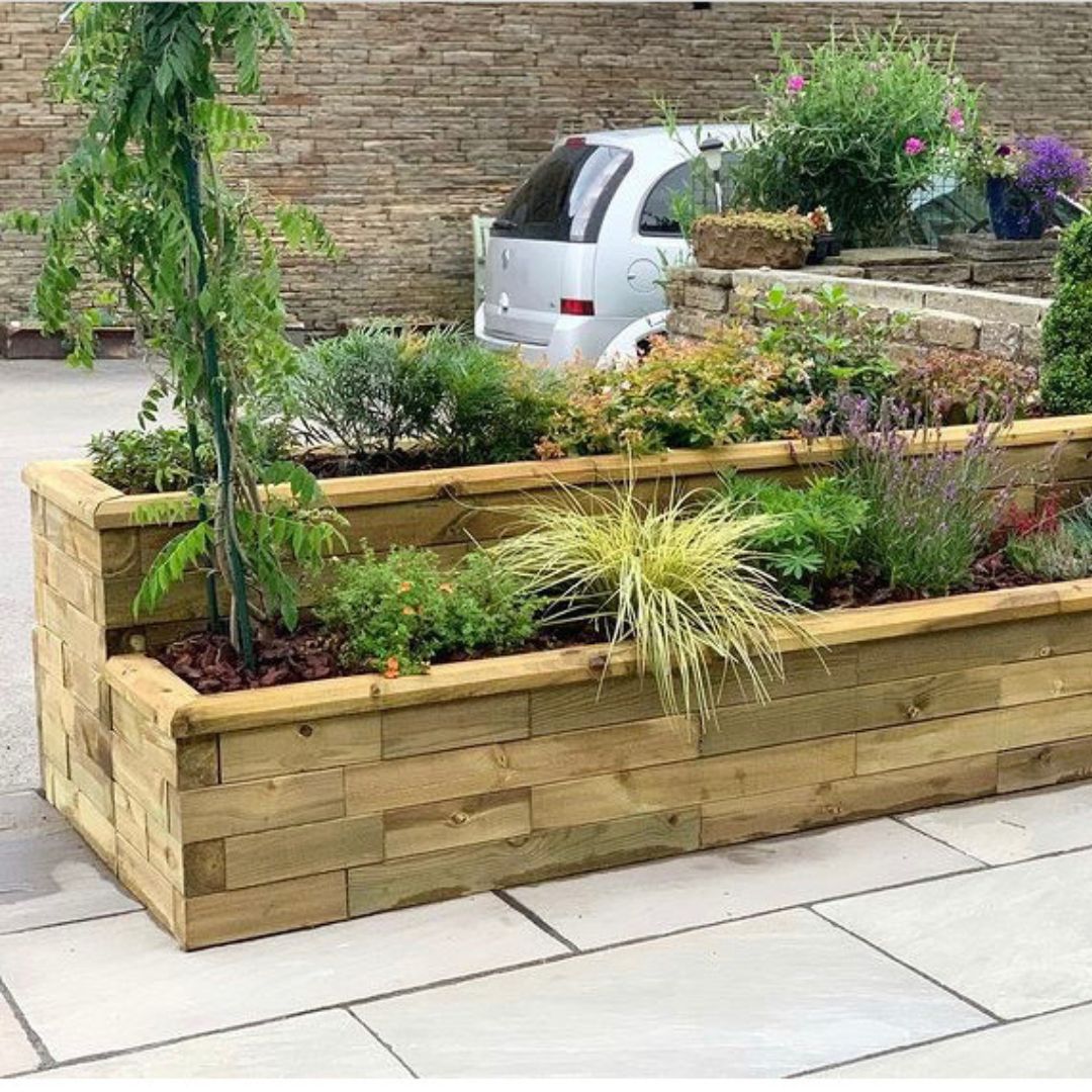 WoodBlocX bespoke planters