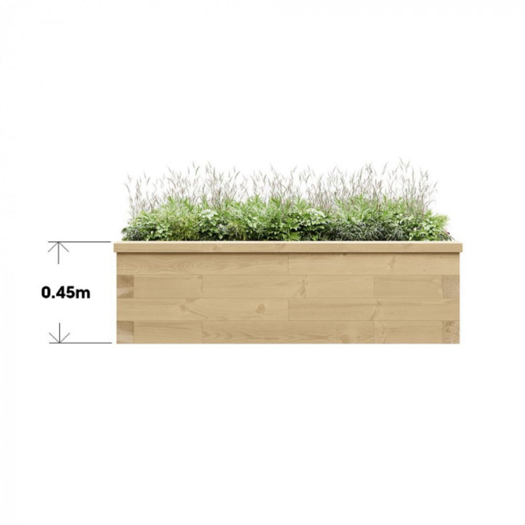 Best raised bed height for growing vegetables