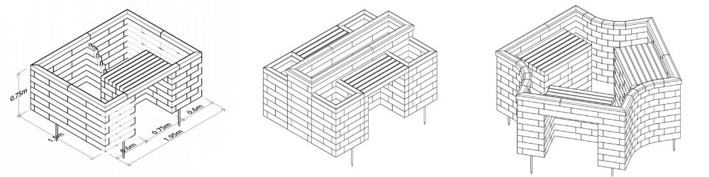 WoodBlocX wheelchair designs